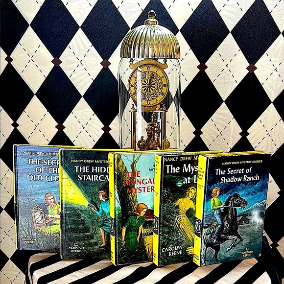 Vintage Nancy Drew 5-Book Set | Grosset & Dunlap Hardcovers | #1–5 - Picture 3 of 12